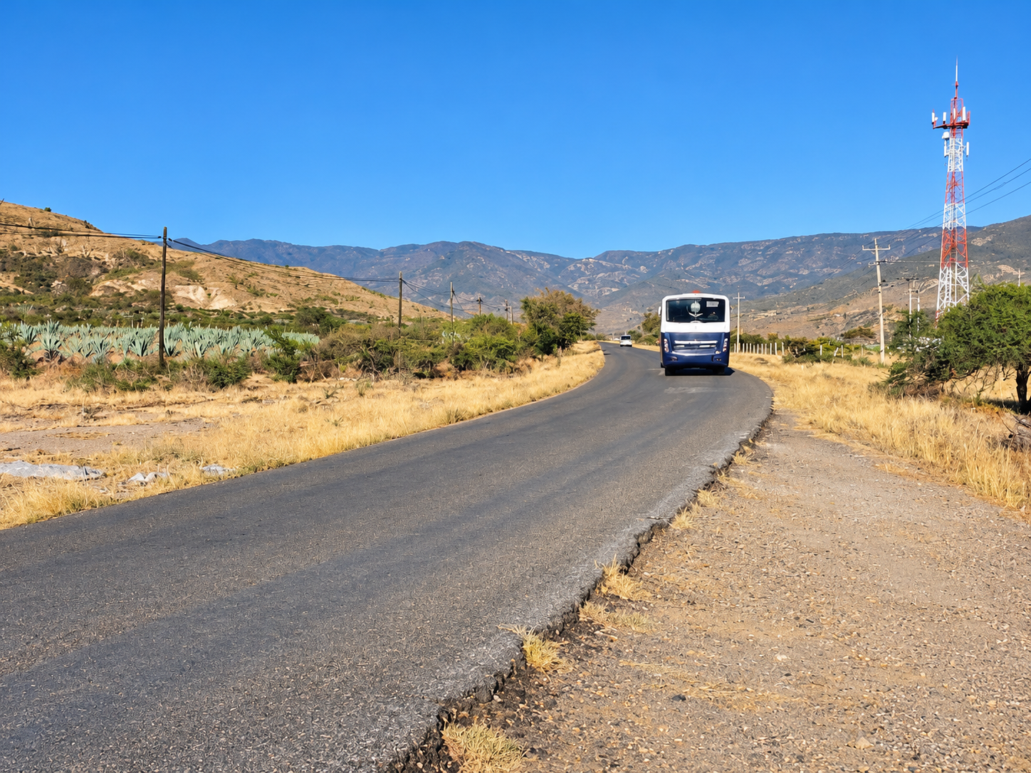 Lote a orilla de carretera-tramo cd Yagul-Tlacolula-$450,000